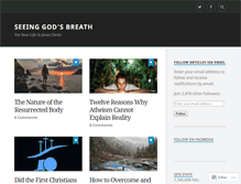 Tablet Screenshot of godsbreath.net